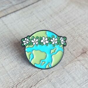 Earth Day Pin Mother Earth